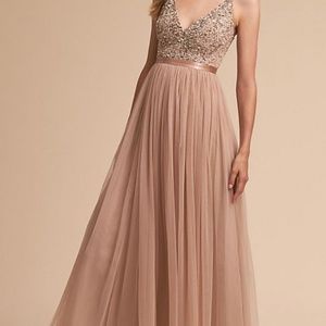 BHLDN AVERY DRESS - BLUSH